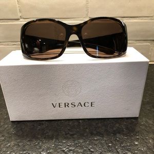 Versace Sunglasses Tortoise Shell, Havana 4160-B